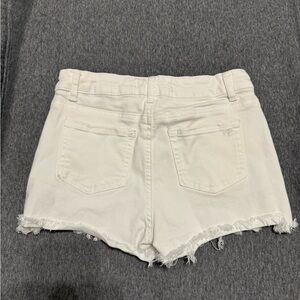 White Tractr shorts
